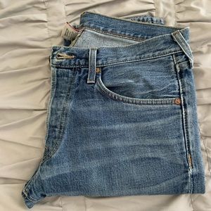 True religion Jeans/button down fly